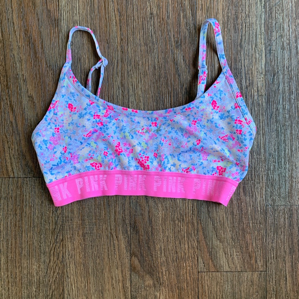 Pink Victoria Secret Floral Women's Bralette